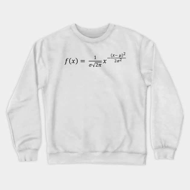 Normal Distribution Crewneck Sweatshirt by ScienceCorner